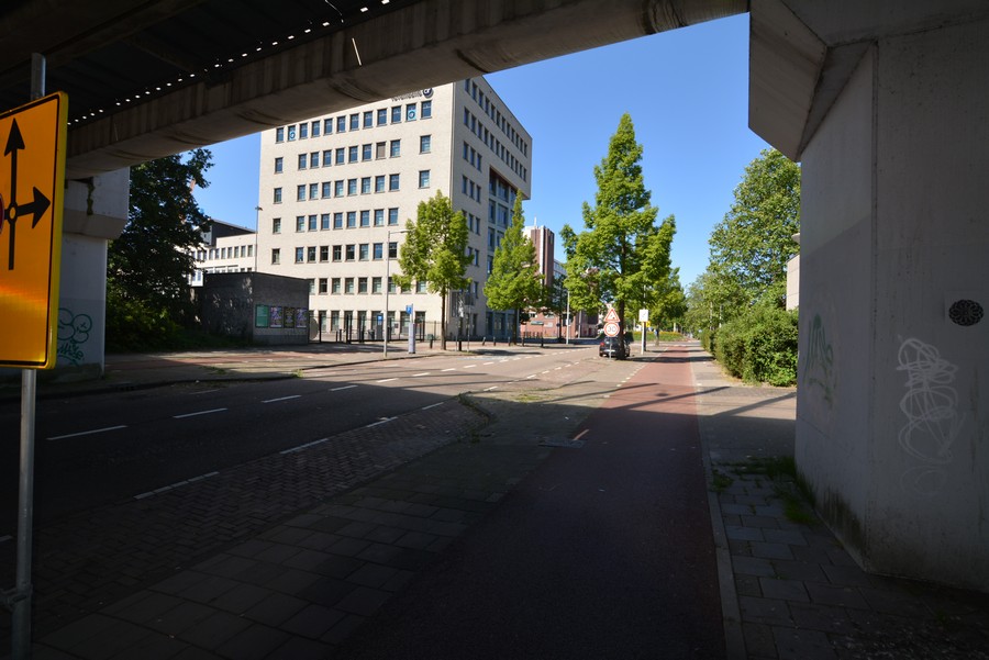 Johan Jongkindstraat vanaf Ringweg A10-west