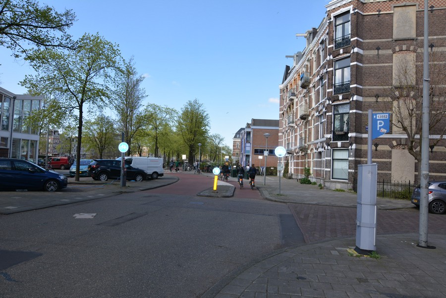 Weesperzijde vanaf Burmanstraat